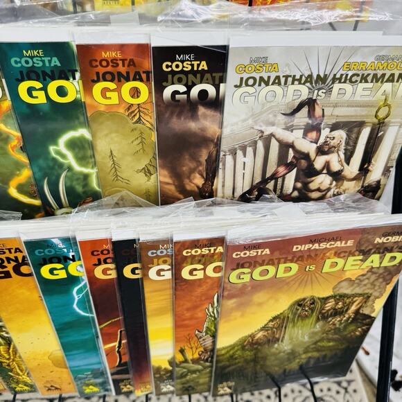 god is Dead 1-4 6-14 16-17 19-25 Lot Johnathan Hickman Mike Costa Avatar Variant - Picture 5 of 15